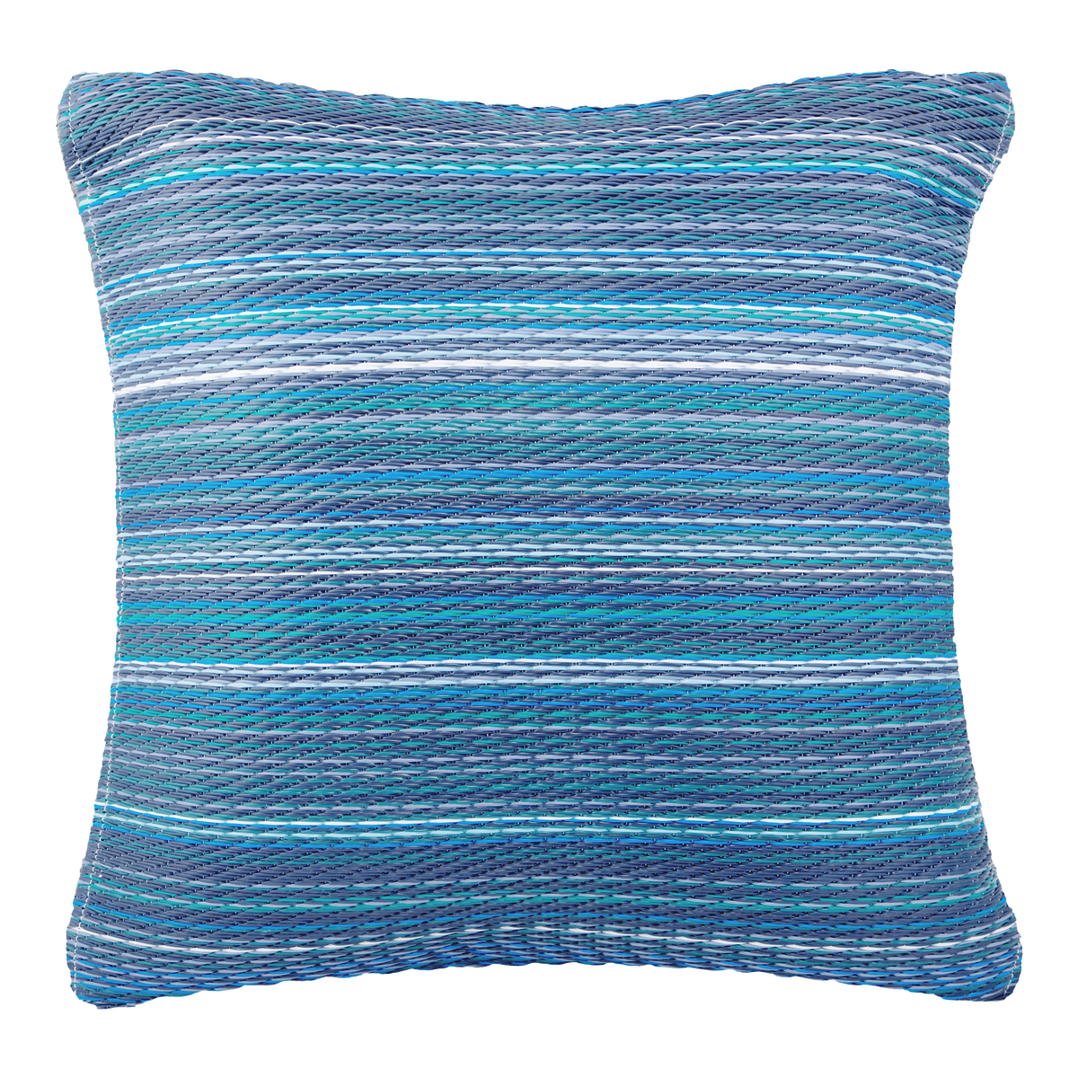 Indigo Outdoor Pillow, flat product shot, second view