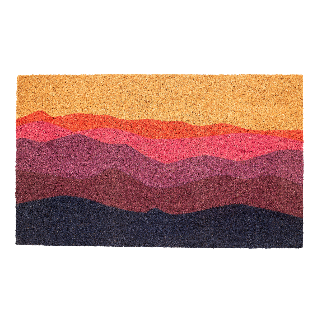 Shades of Dawn Doormat, flat product shot, second view