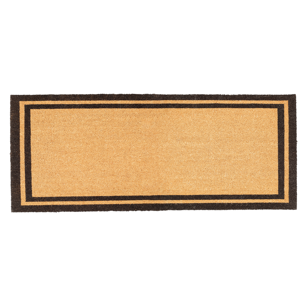 Double Black Border Doormat, flat product shot in Double Black Border