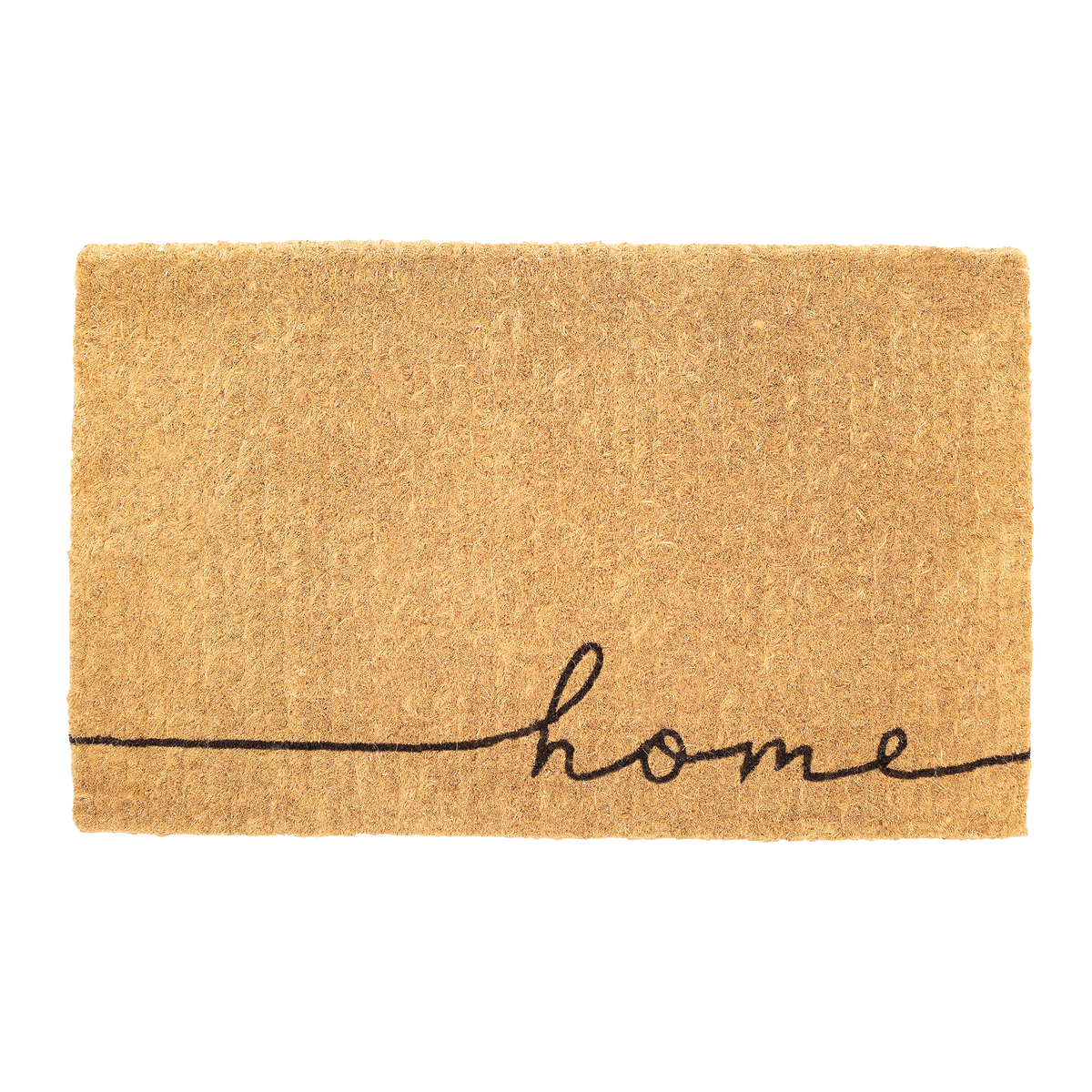 Home Line Art Doormat, flat product shot, alternate angle