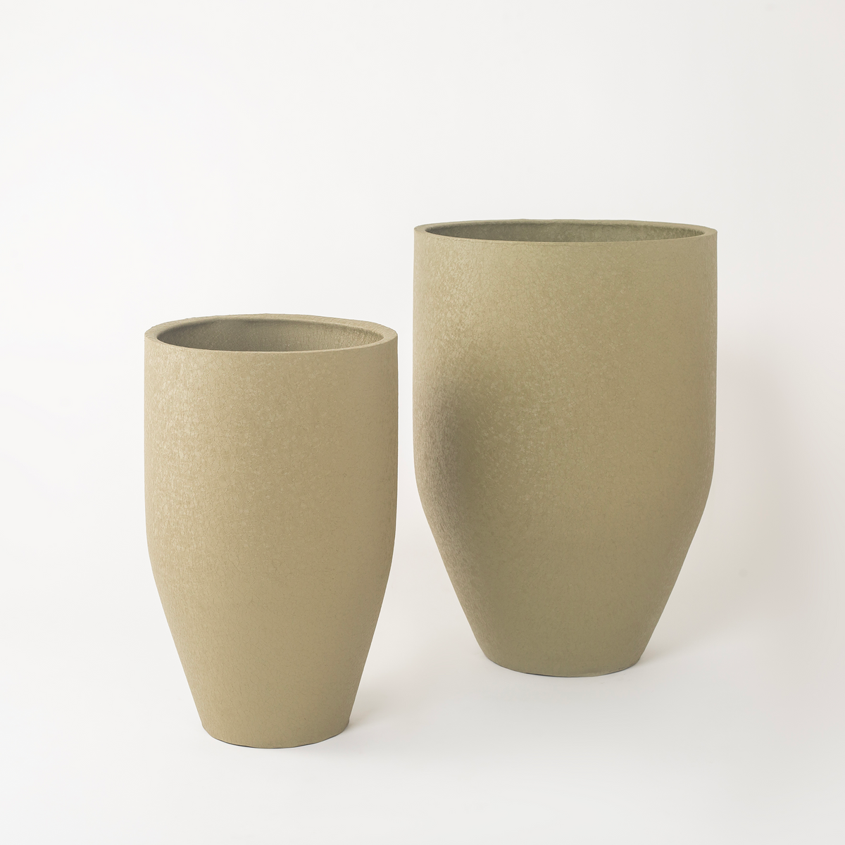 Green Planter, flat product shot with shadow