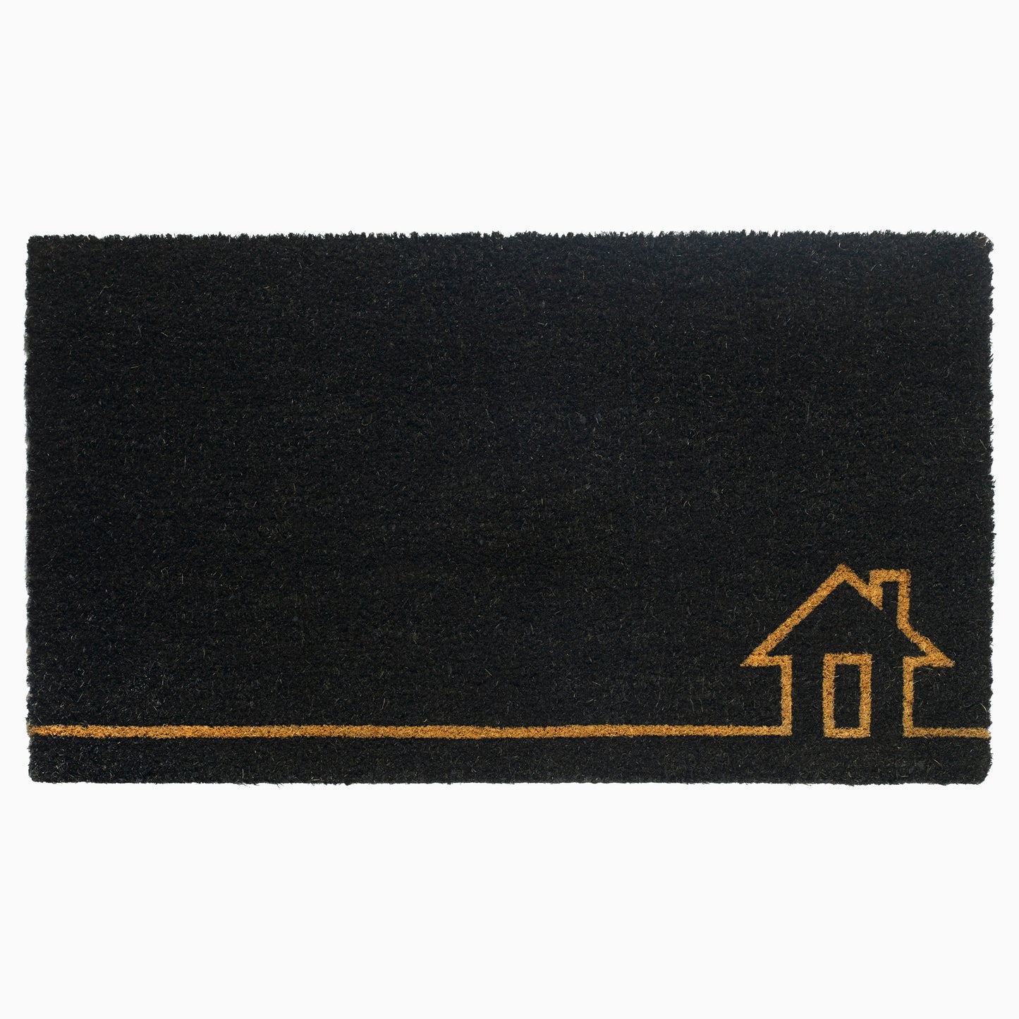 Home View - Black Doormat