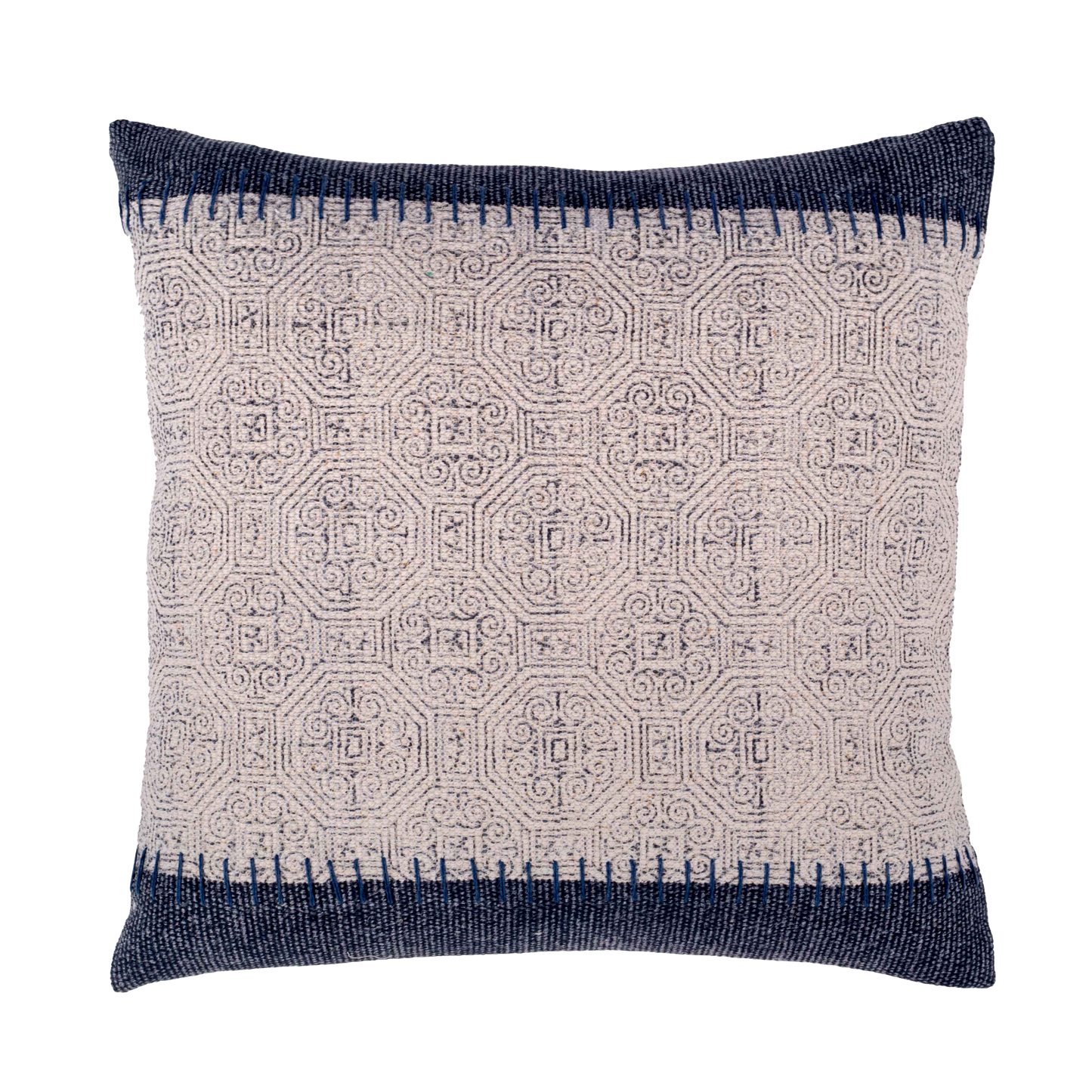 Jaipur Decorative Indoor Pillow - Blue (20" x 20") - Cotton