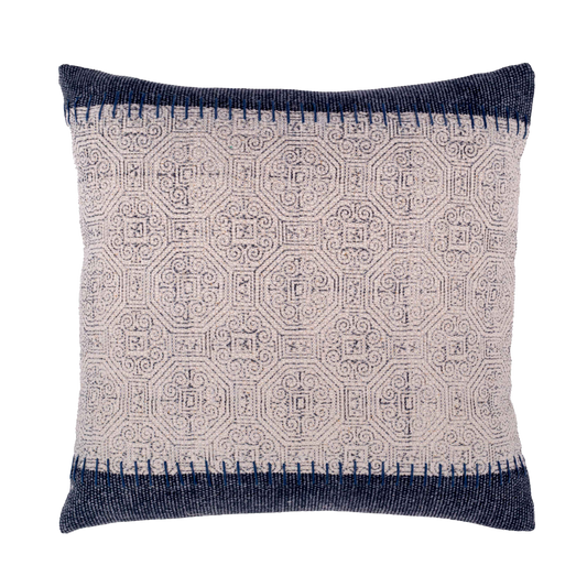 Jaipur Decorative Indoor Pillow - Blue (20" x 20") - Cotton