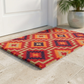 Lhasa Kilim Red Doormat, product view angle 24