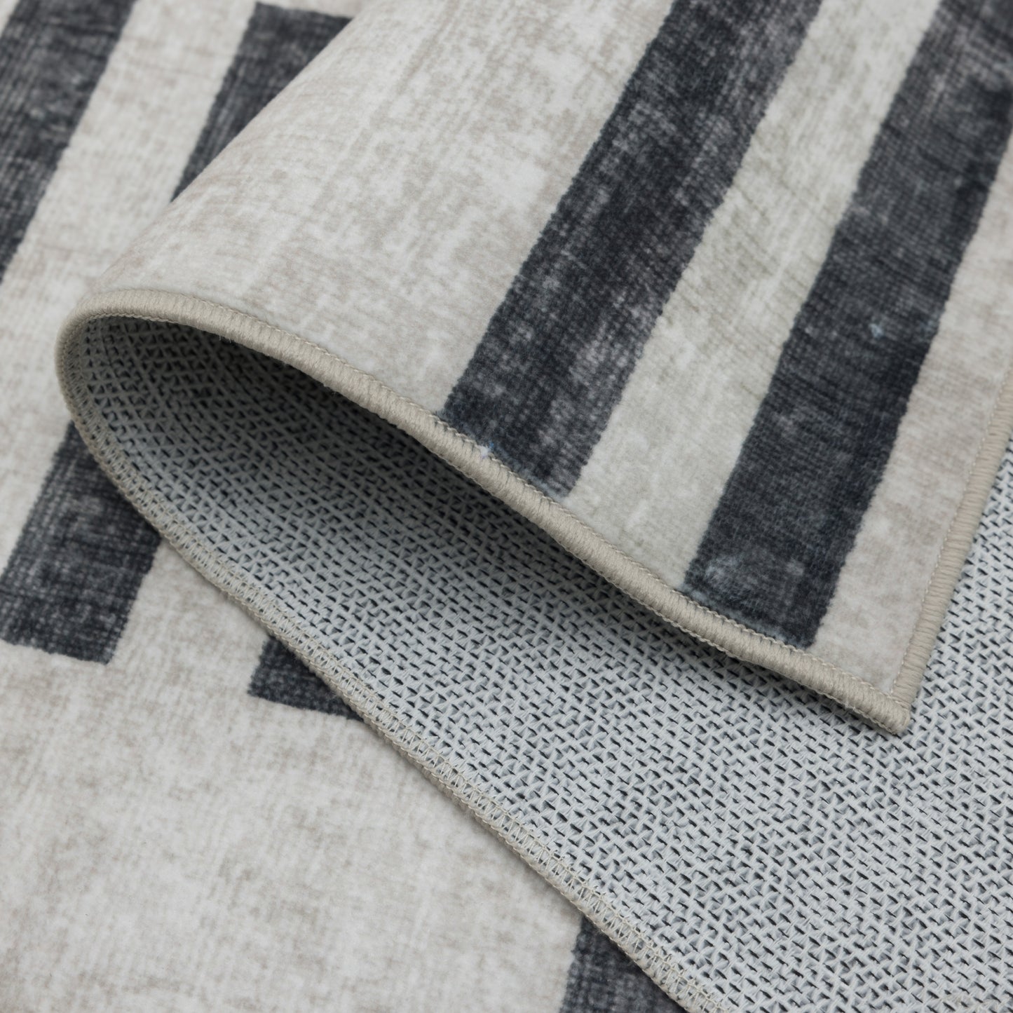 Loki Modern - Beige ReaLife Machine Washable Rugs