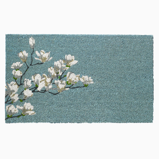 Magnolia Branch Doormat Durable