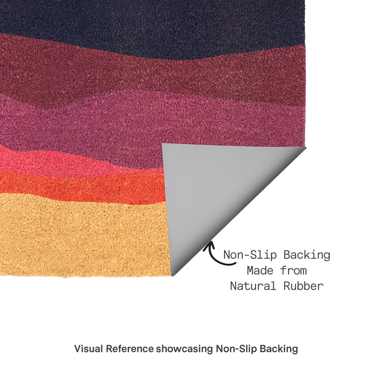 Shades of Dawn Doormat, product view angle 17