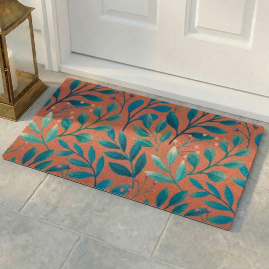 |18--x-30--Non-Slip-Nylon rainforest---peach