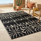 Serowe - Black & White Outdoor Rug for Patio