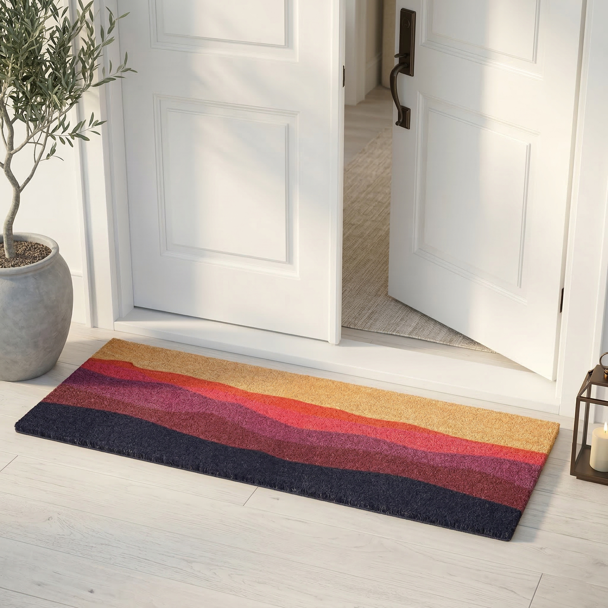 Shades of Dawn Doormat, product view angle 7