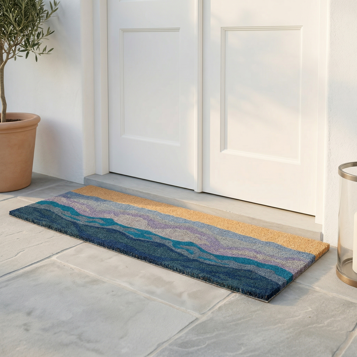 Shades of Sea Doormat, product view angle 8