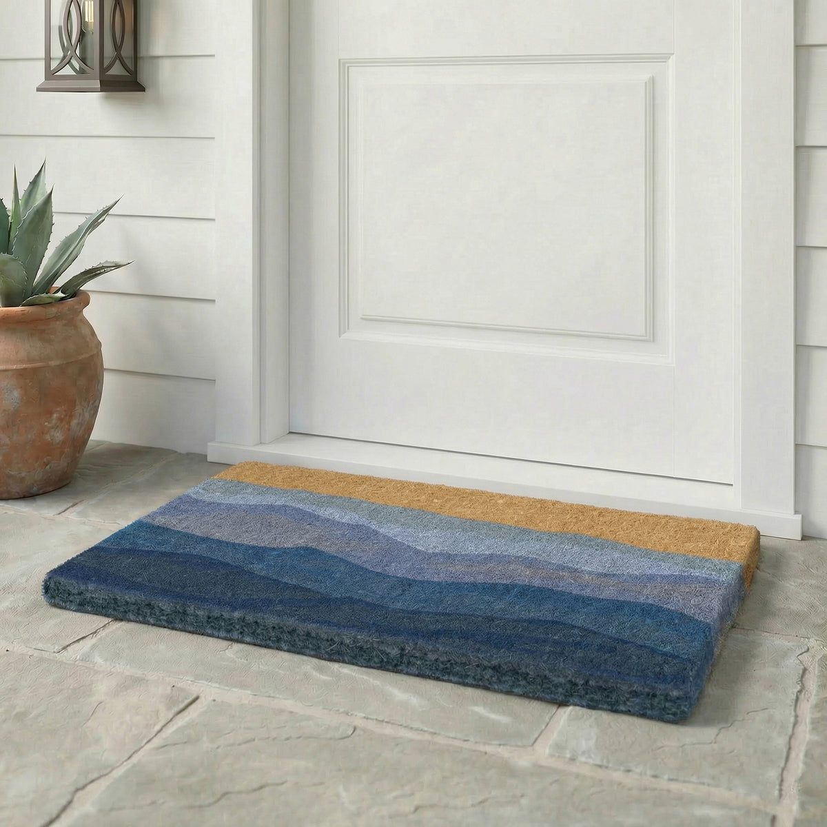 Shades of Sea Doormat, flat product shot
