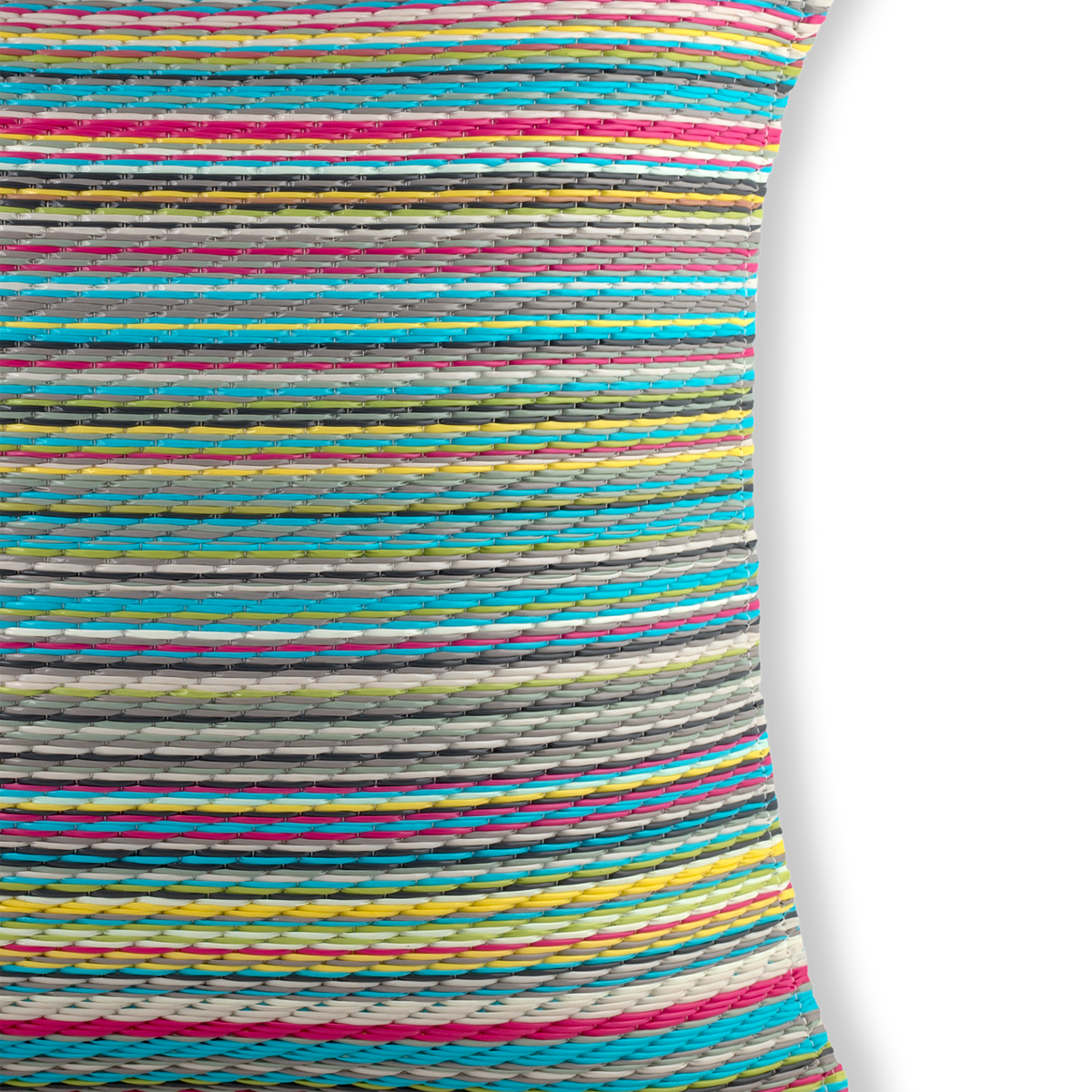 Candy Outdoor Pillow, side-facing product view