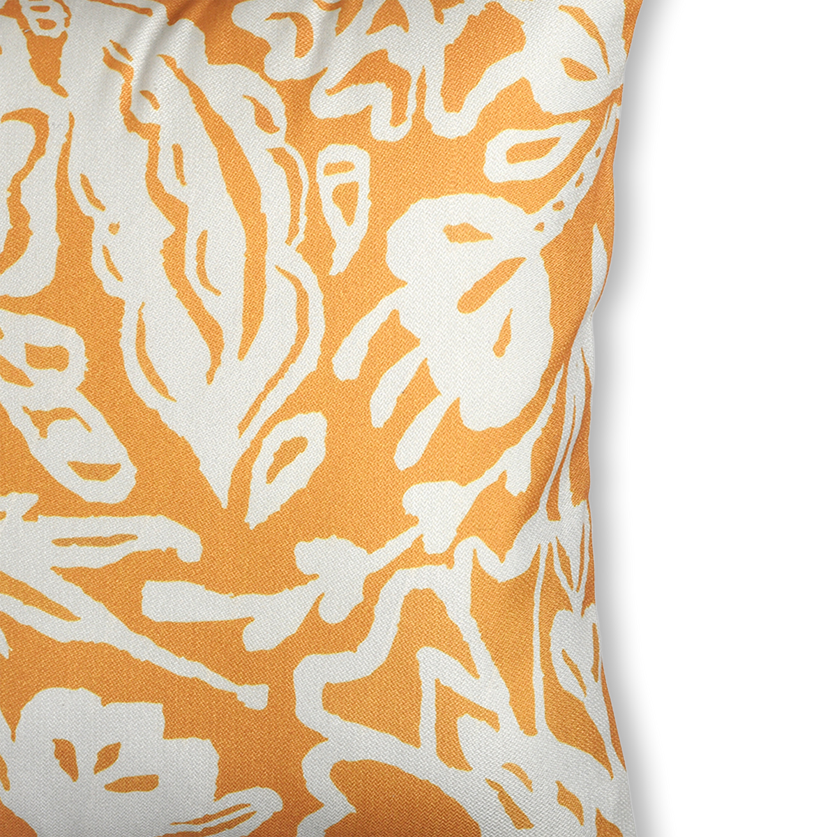 Mustard Yellow Outdoor Pillow, side-facing product view