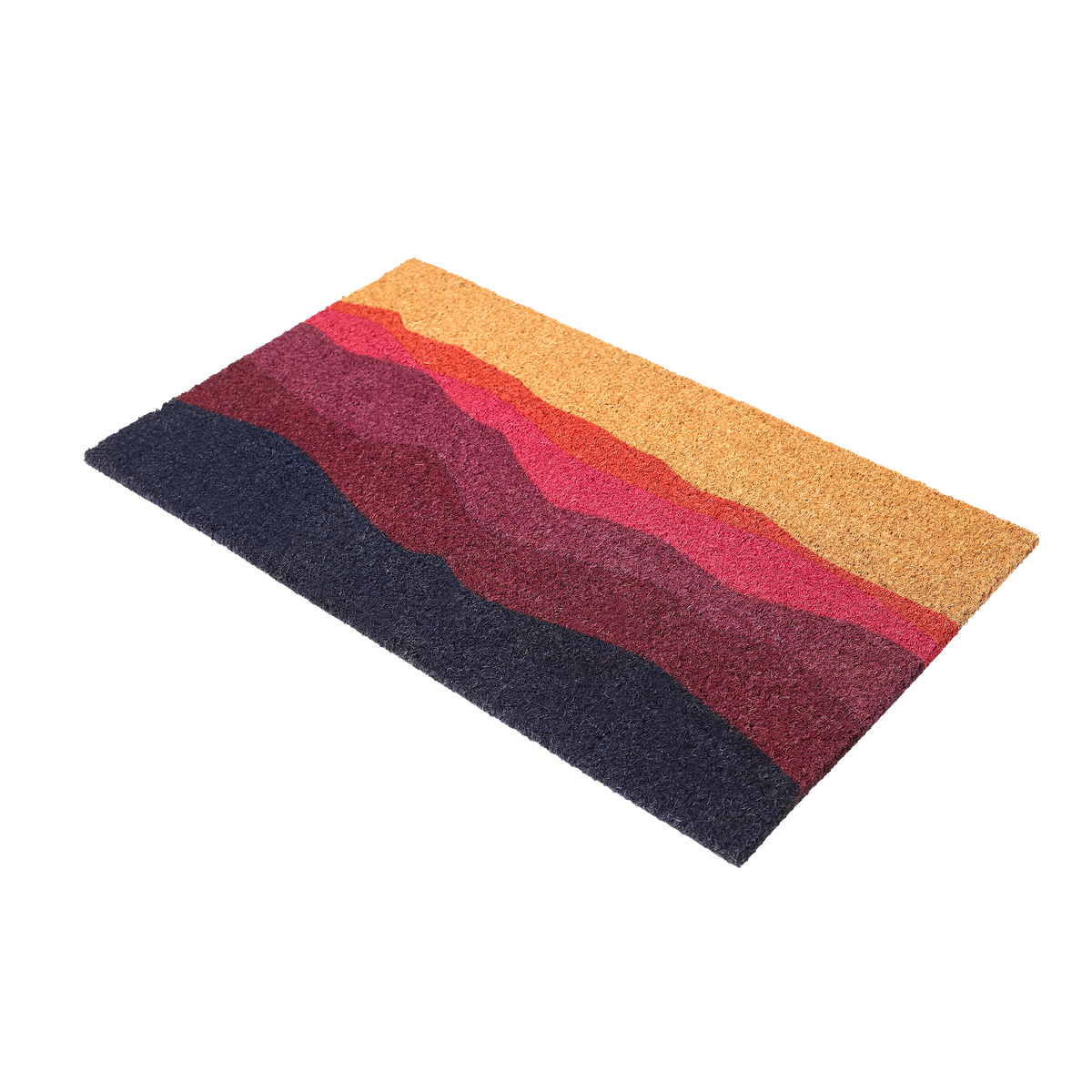 Shades of Dawn Doormat, side-facing product view