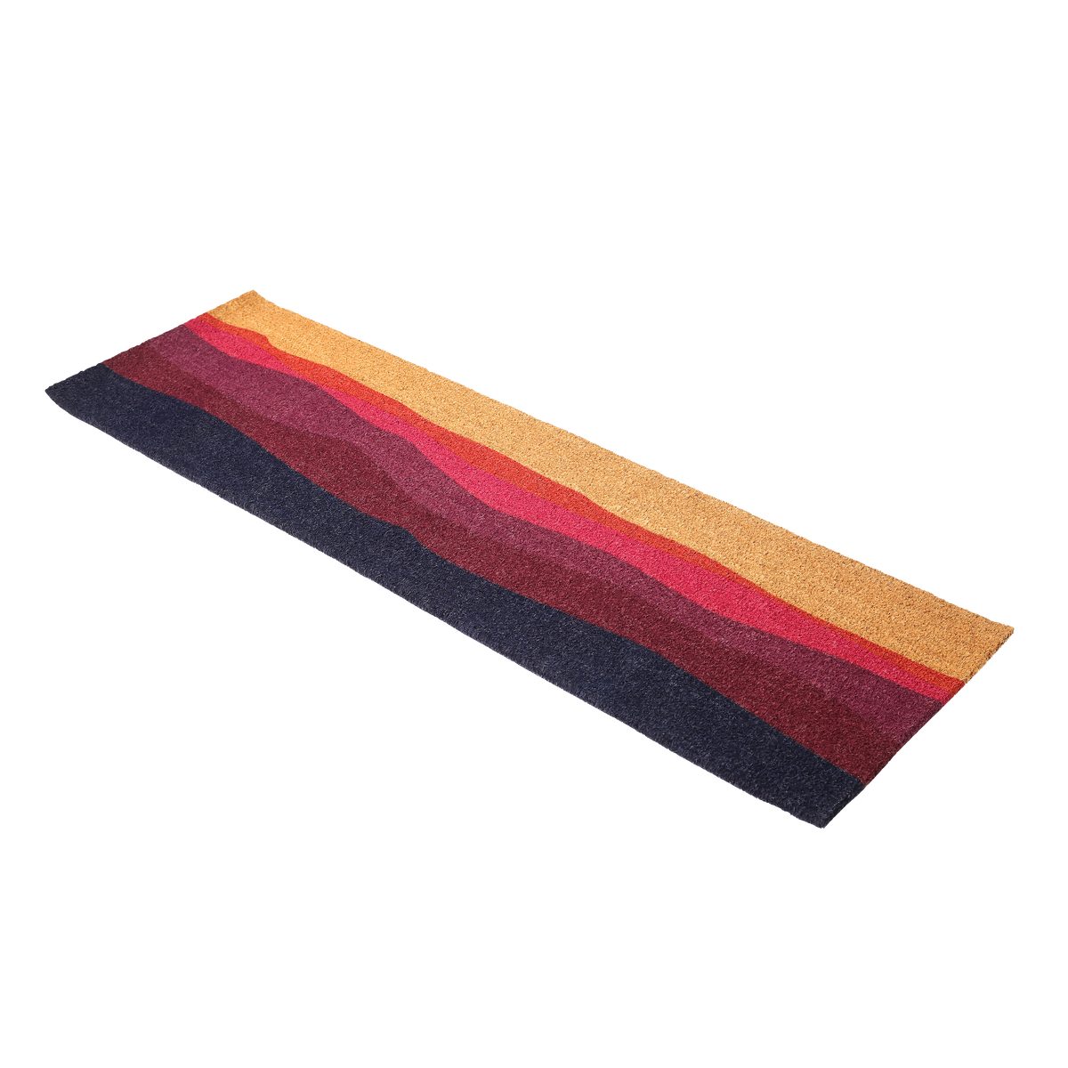 Shades of Dawn Doormat, side-facing product view, alternate angle