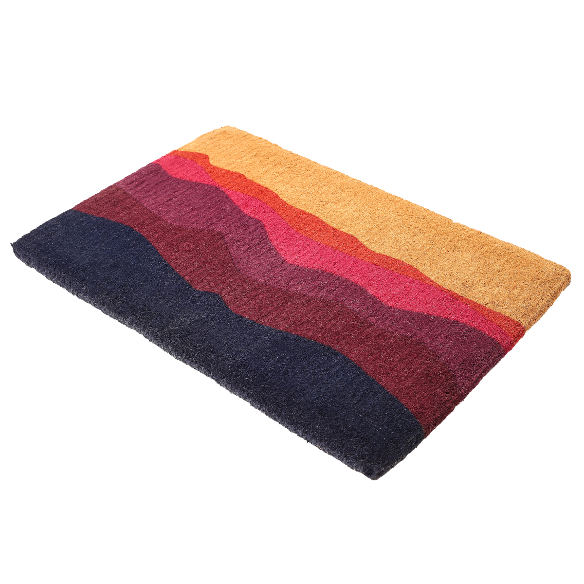 Shades of Dawn Doormat, side-facing product view, second view