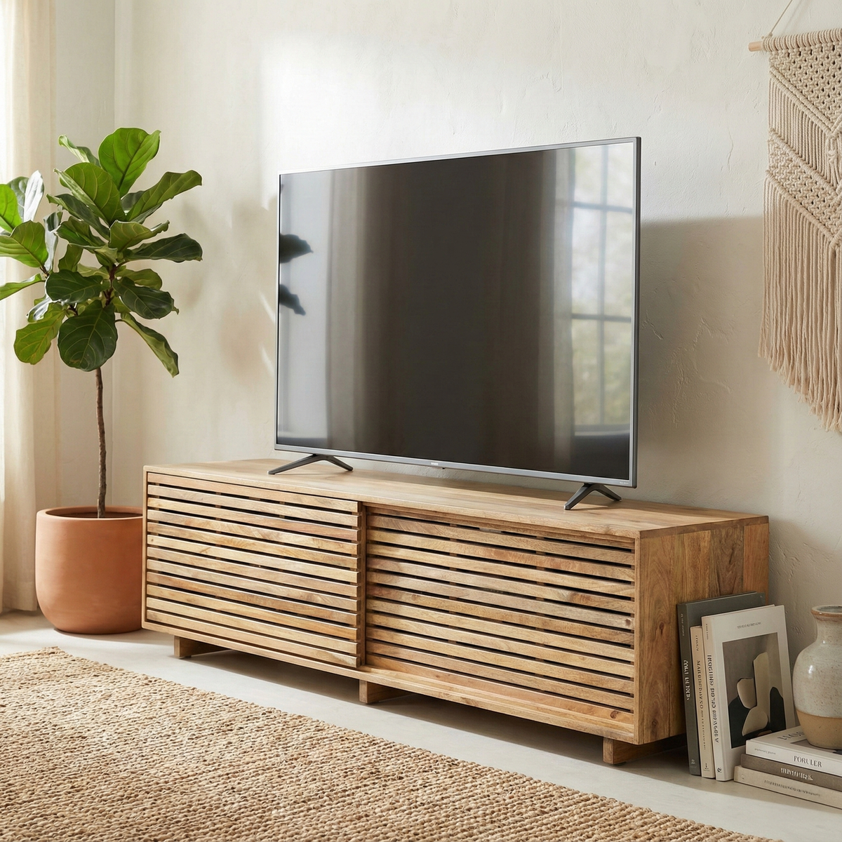 Natural Media Console, product view angle 7