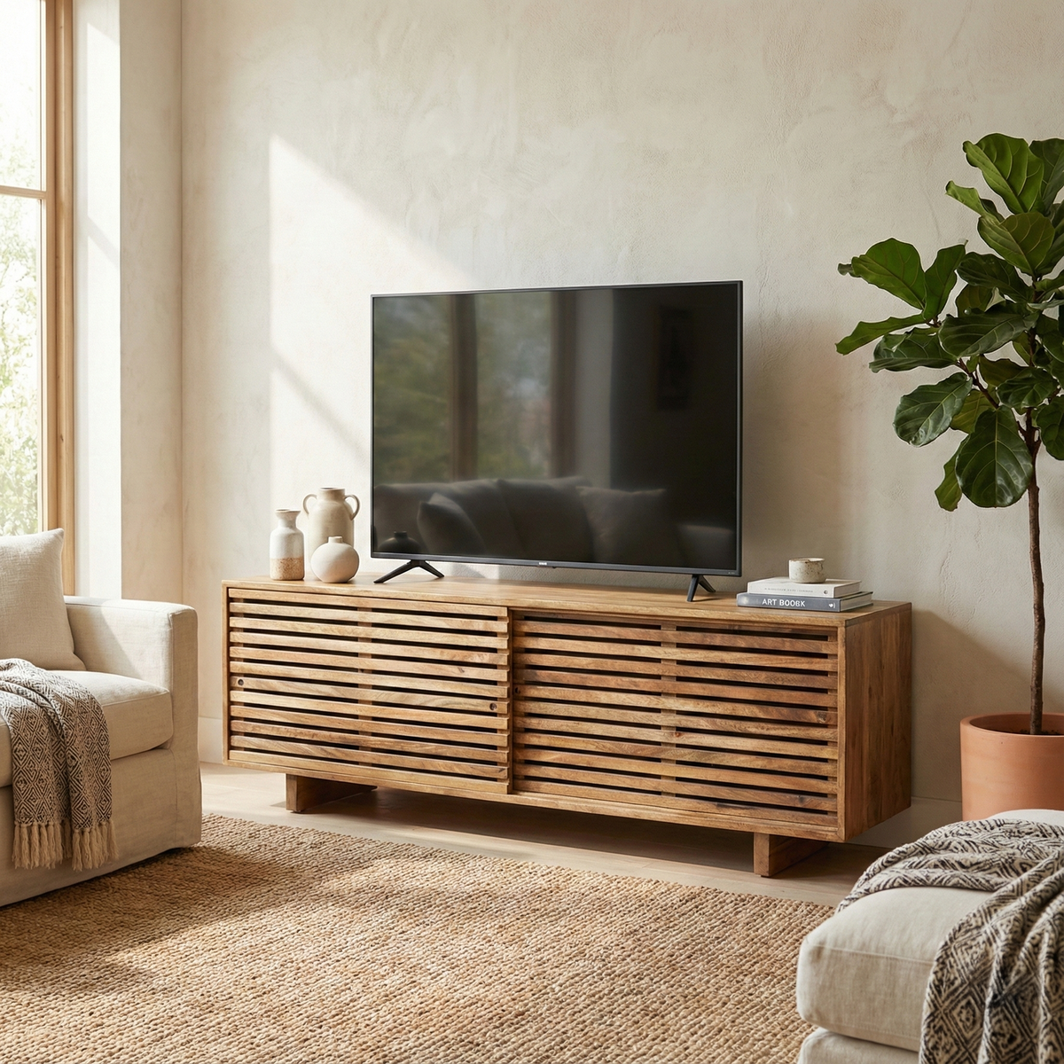 Natural Media Console, flat product shot