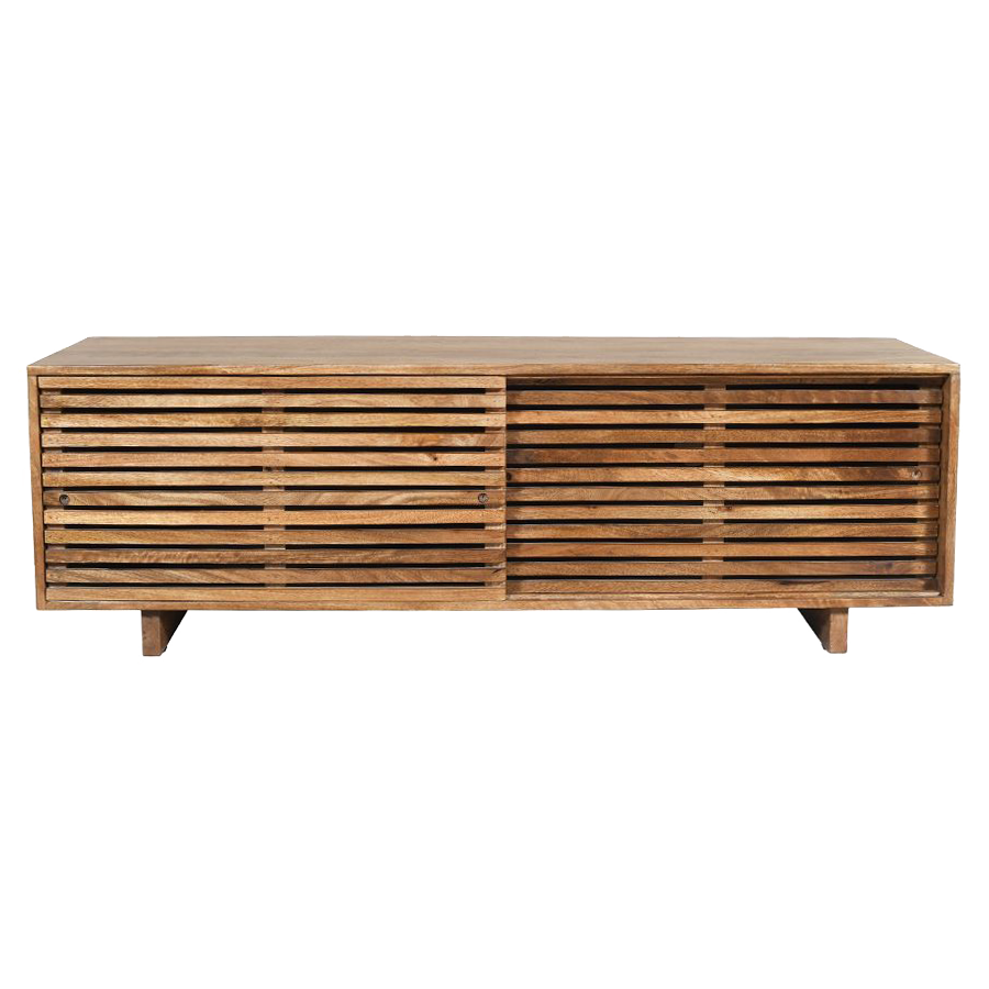 Natural Media Console, flat product shot, alternate angle