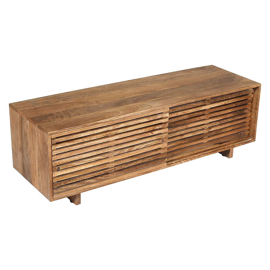 Natural Media Console, flat product shot, detail close-up