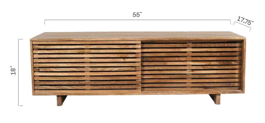 Natural Media Console, flat product shot, second view