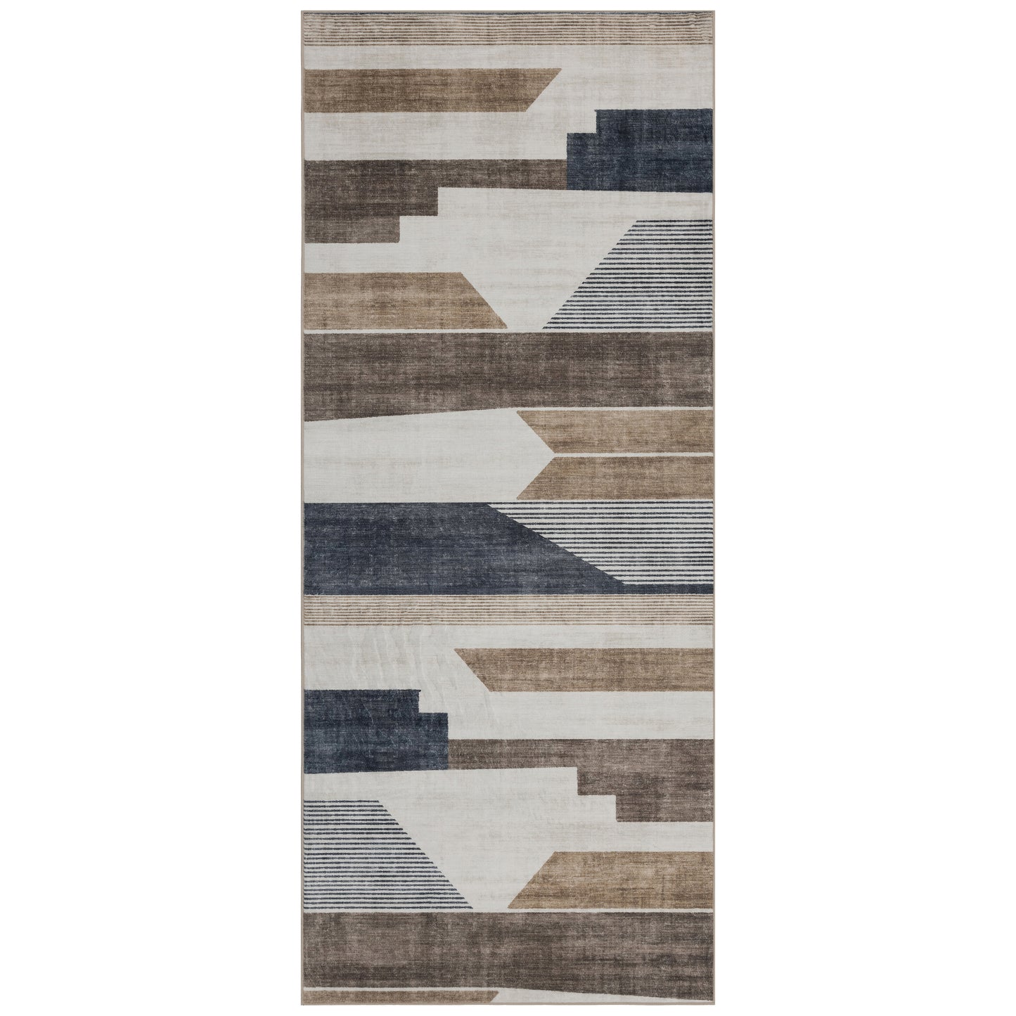 Theo Modern - Beige ReaLife Machine Washable Rugs