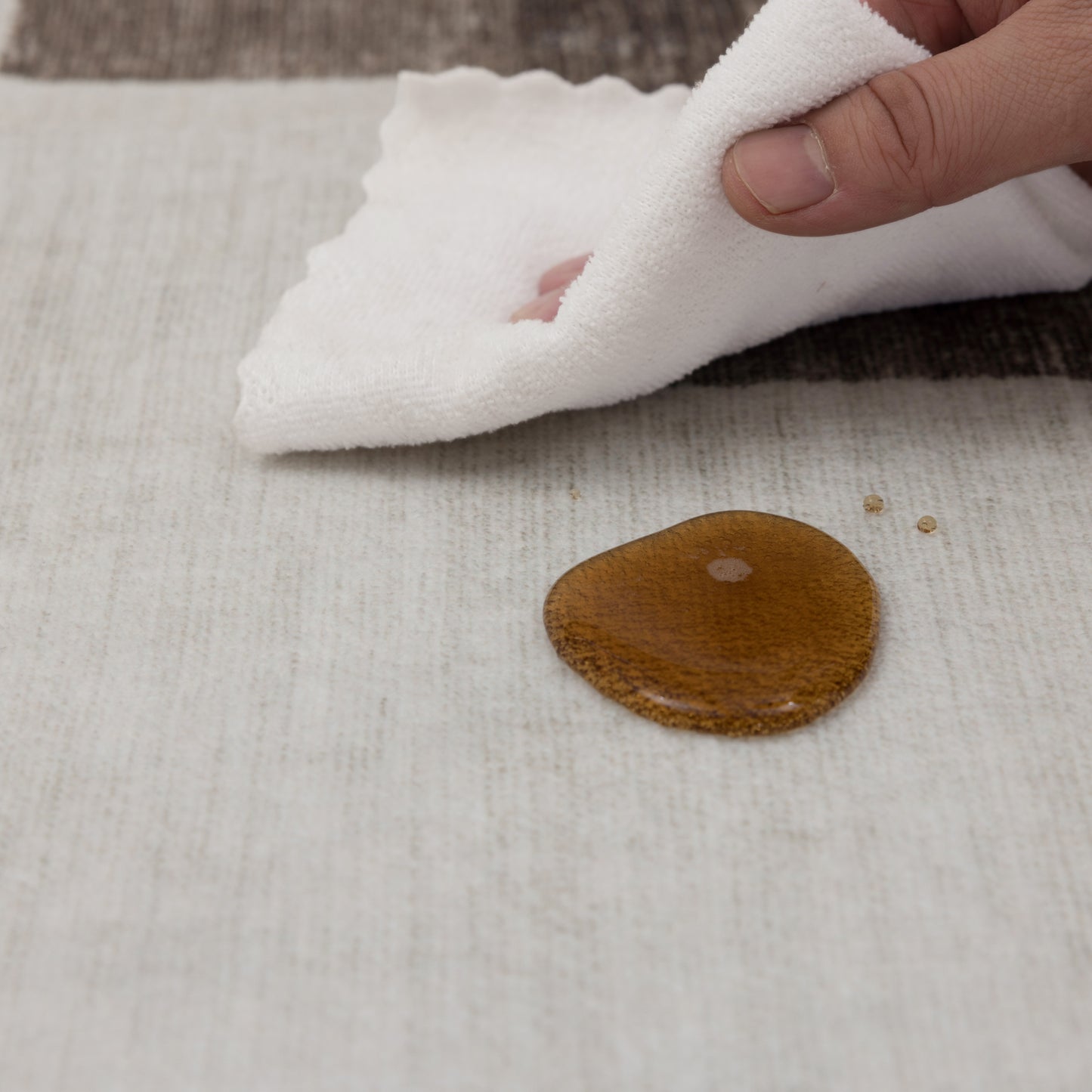 Theo Modern - Beige ReaLife Machine Washable Rugs