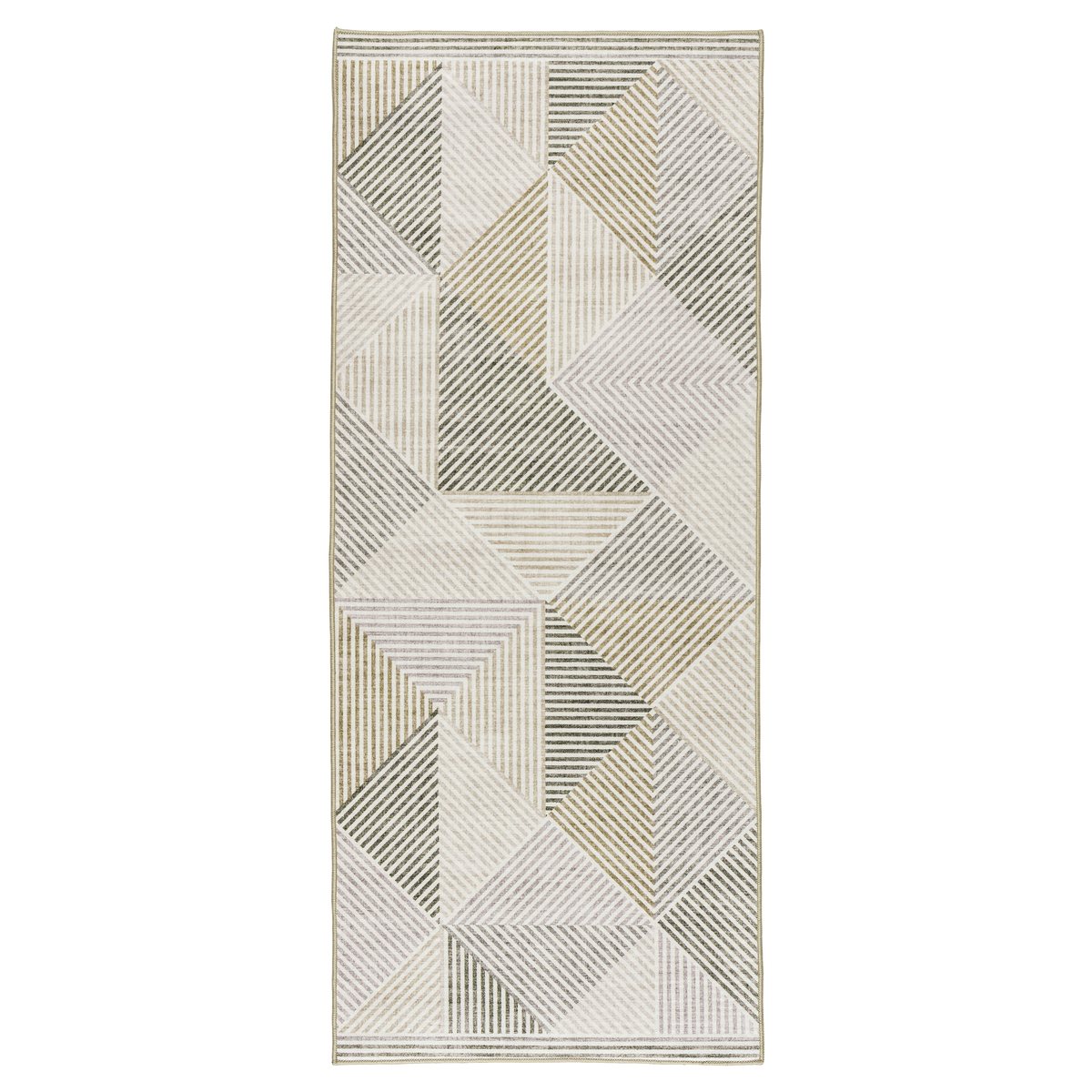 Beige Ivory Area Rug, product view angle 4