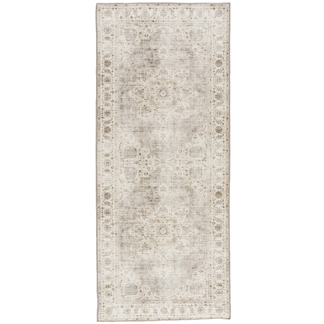 Beige Ivory Area Rug, product view angle 4