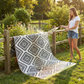 Valencia - Gray Outdoor Rug for Patio FINAL SALE