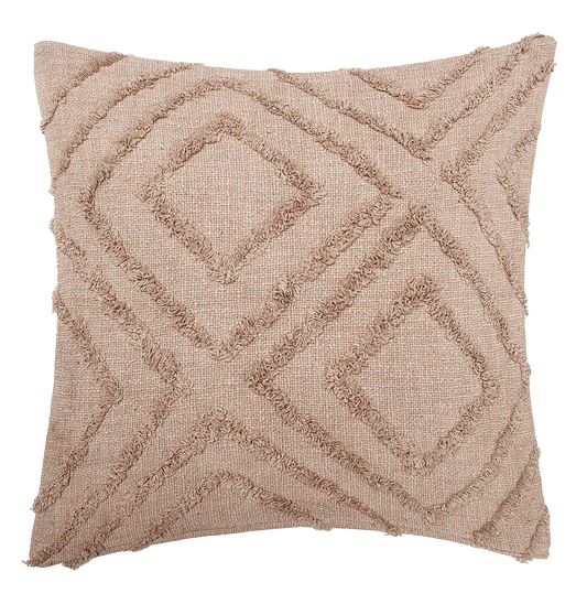 Vauxhall Decorative Pillow - Blush (20" x 20") Cotton