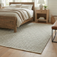 Veria - Gray & White  Diamonds Indoor/Outdoor Area Rug FINAL SALE