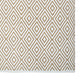 Veria - Almond & White  Diamonds Indoor/Outdoor Area Rug - FINAL SALE