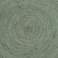 Yellowstone Braided Jute Rug (5' Round) - Teal