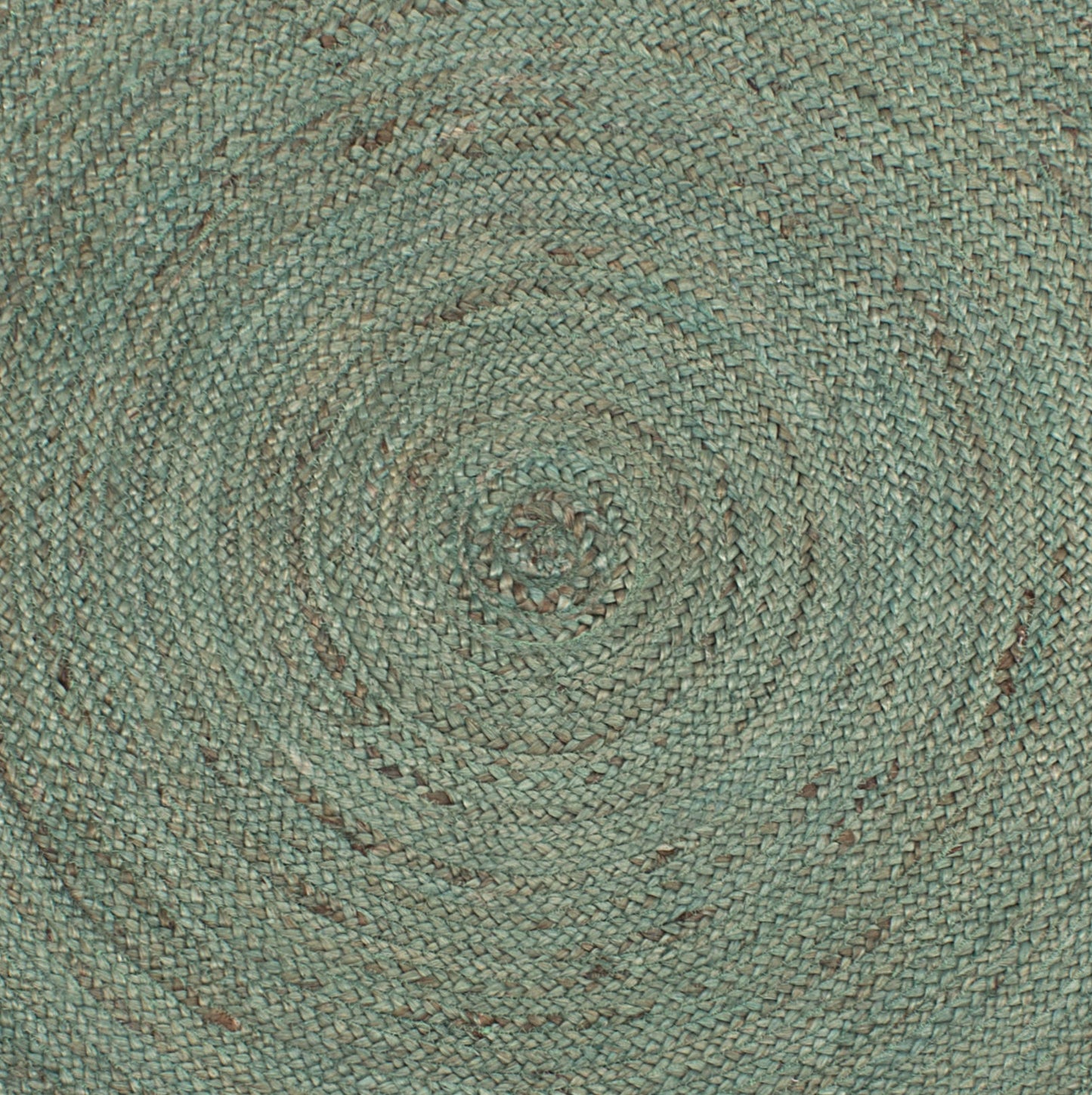 Yellowstone Braided Jute Rug (5' Round) - Teal