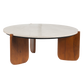 Arlo Round Marble Coffee Table For Living Room - Beige 36"
