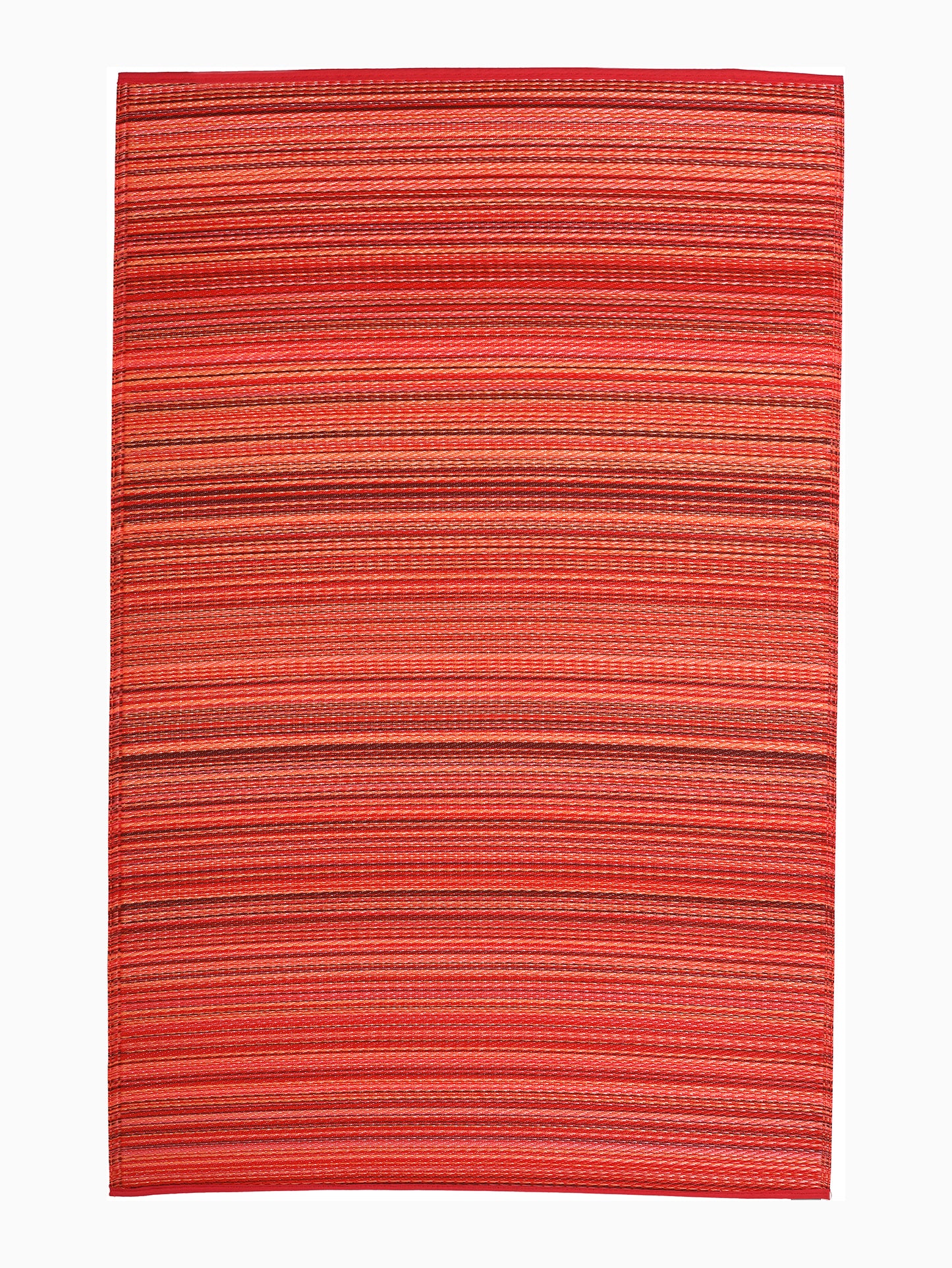 Cancun - Sunset Striped Outdoor Rug for Patio