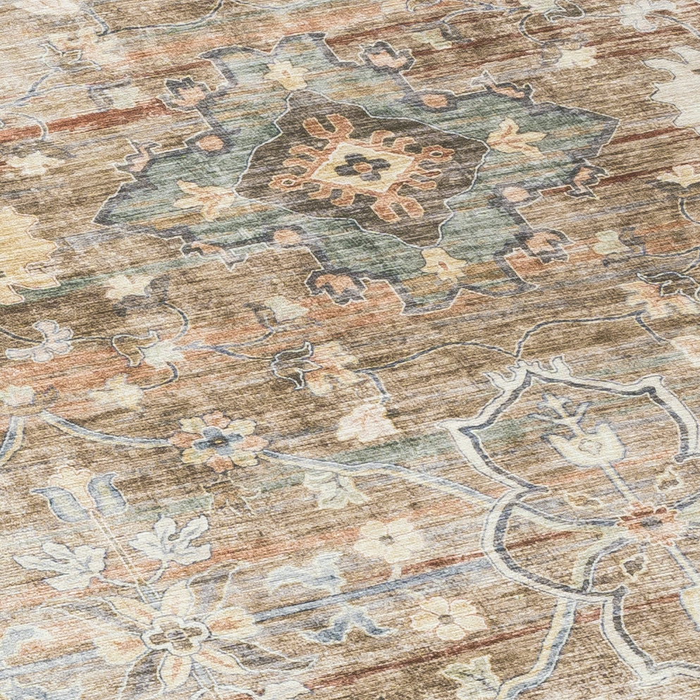 Beige Tan Brown Area Rug, texture close-up