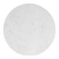 Evolve Round Marble Coffee Table For Living Room - White/Black 36"