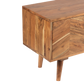 Harmony Mid-Century Acacia Wood Media Console For Living Room - Natural 51"
