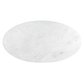Harvest Starburst Marble Coffee Table for Living Room - 51" Oval