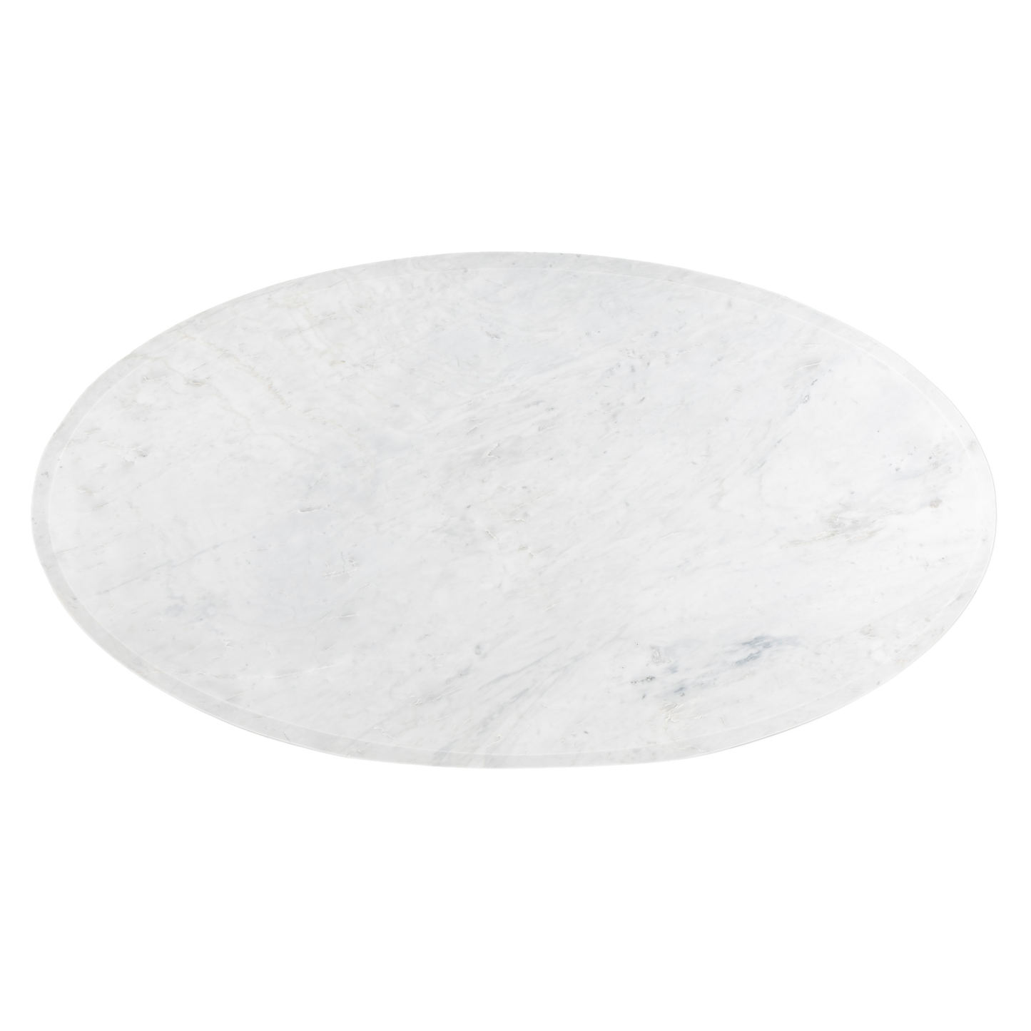 Harvest Starburst Marble Coffee Table for Living Room - 51" Oval