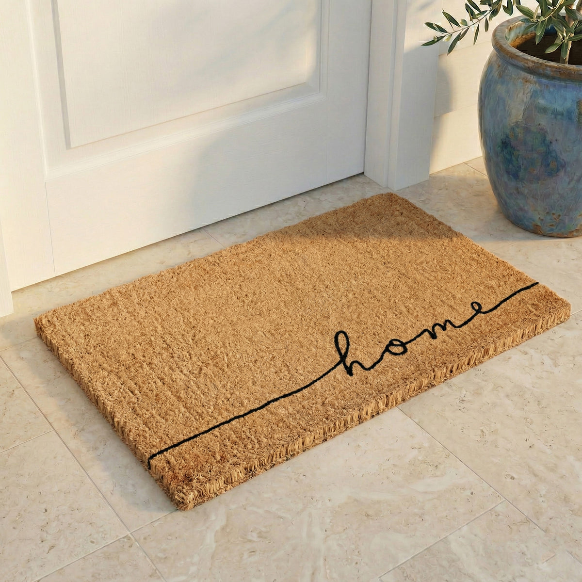 Home Line Art Doormat, flat product shot