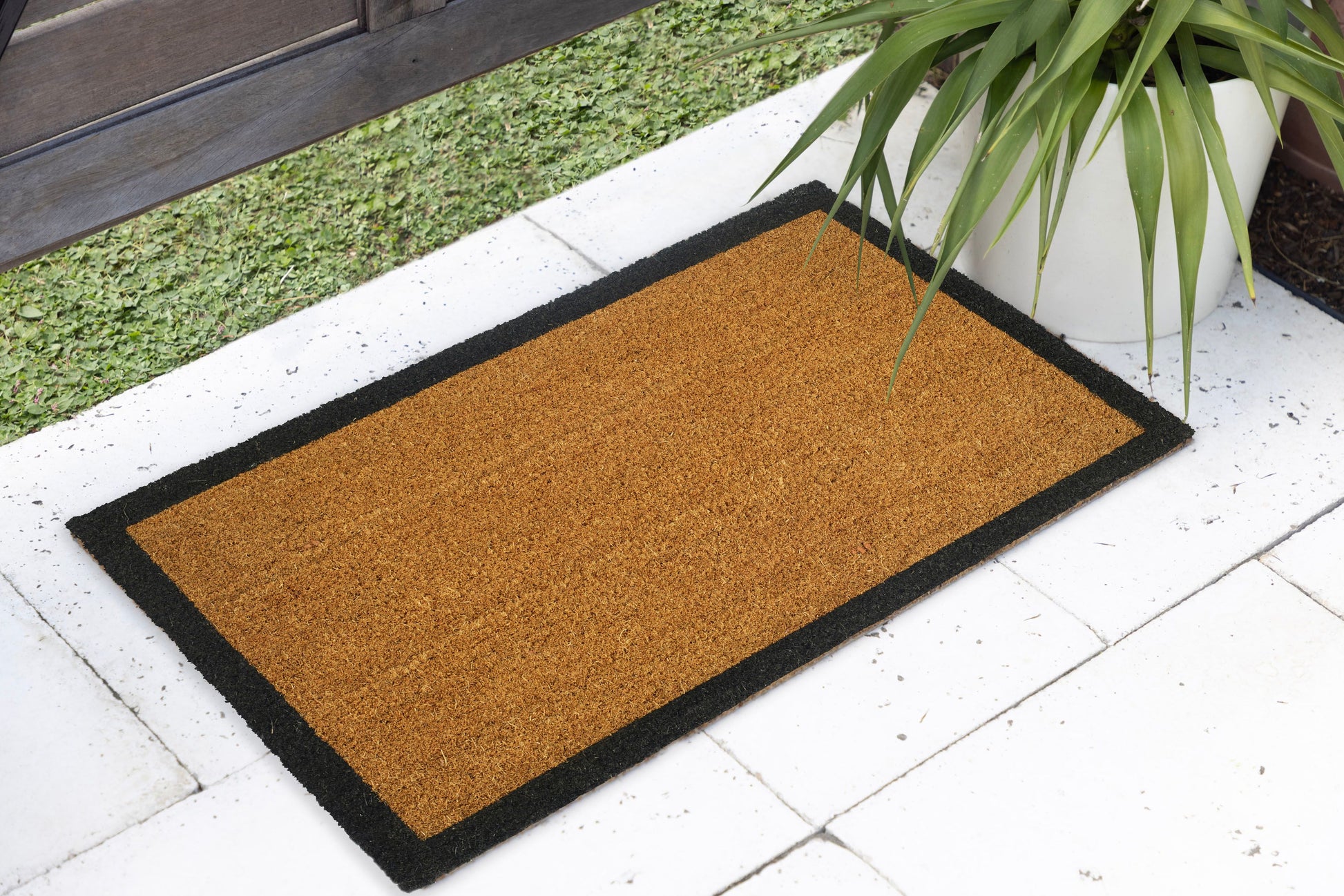 Heavy Duty Non Slip Barrier Mat - Brown 60 X 90 Cm On