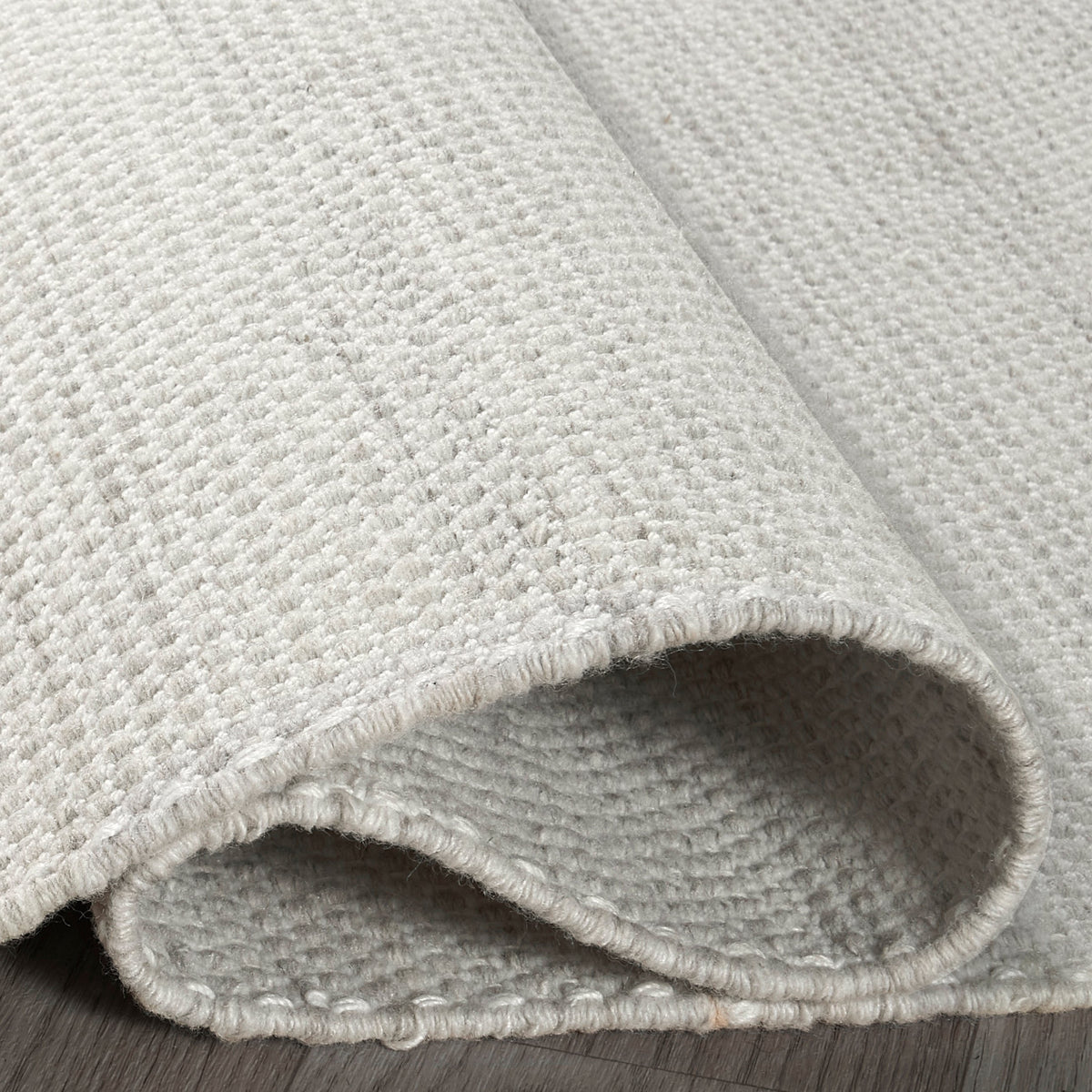 Ivory Outdoor Rug, close-up of pile texture