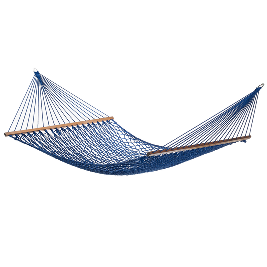 Miami - Blue Rope Indoor/Outdoor Hammock (55" x 82") - PET