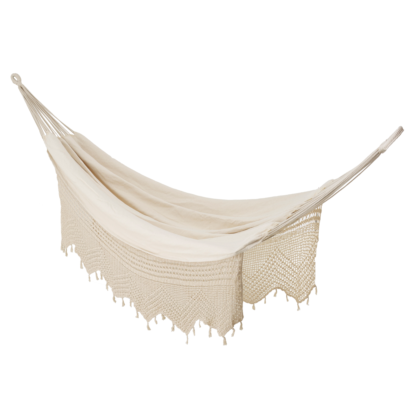 Monterey Natural Camping Cotton Hammock for Balcony - (59" x 87")