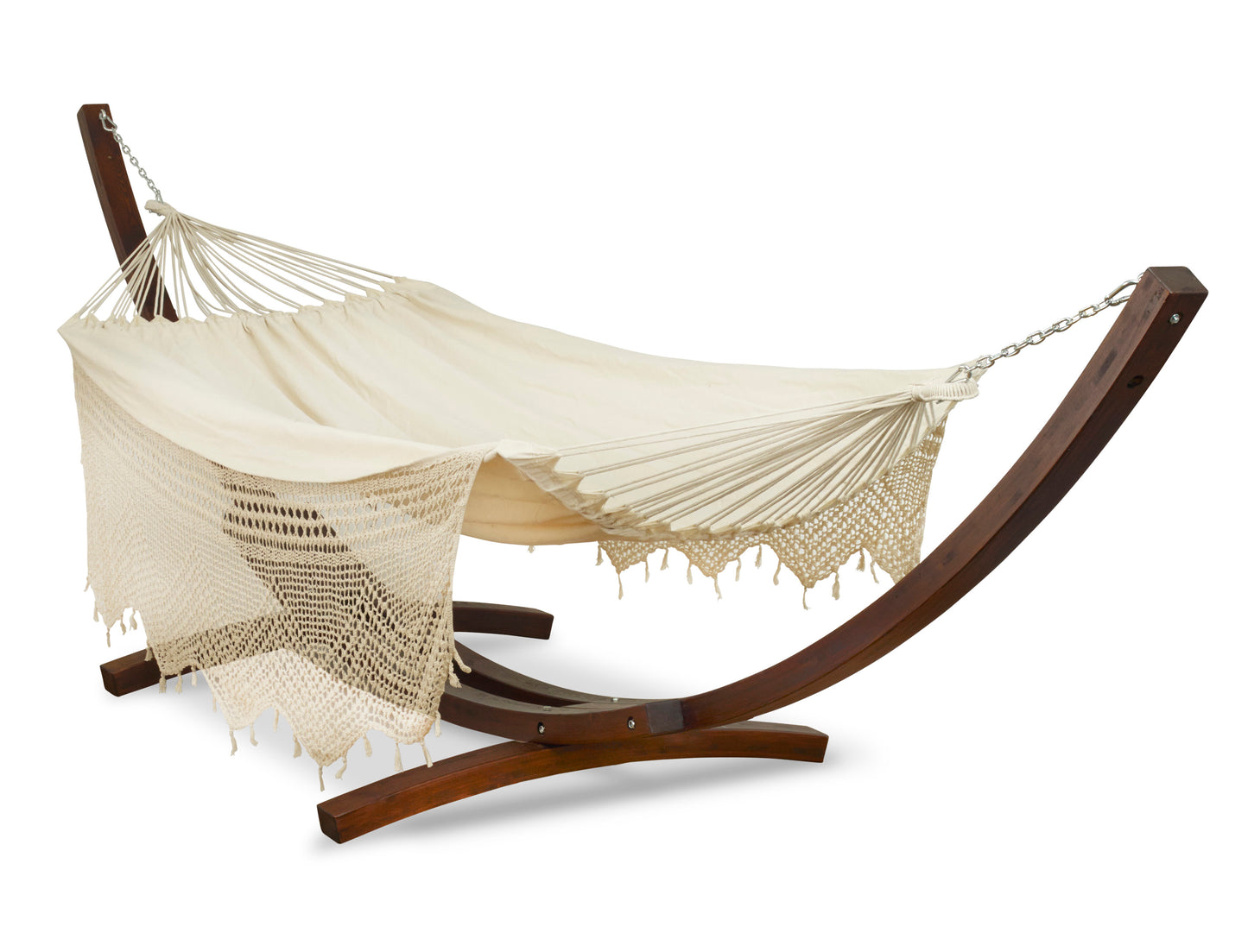 Monterey Natural Camping Cotton Hammock for Balcony - (59" x 87")